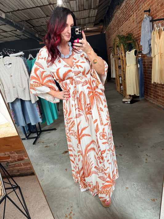 In the Jungle Kaftan Dress