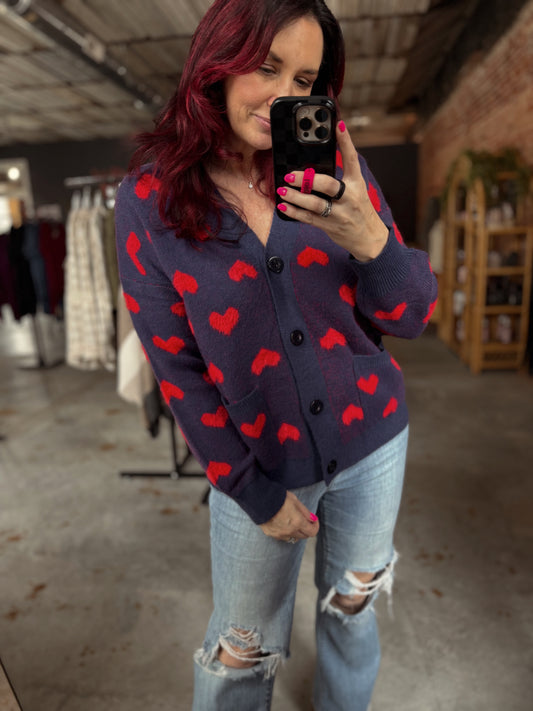 Heart on My Sleeve Cardigan