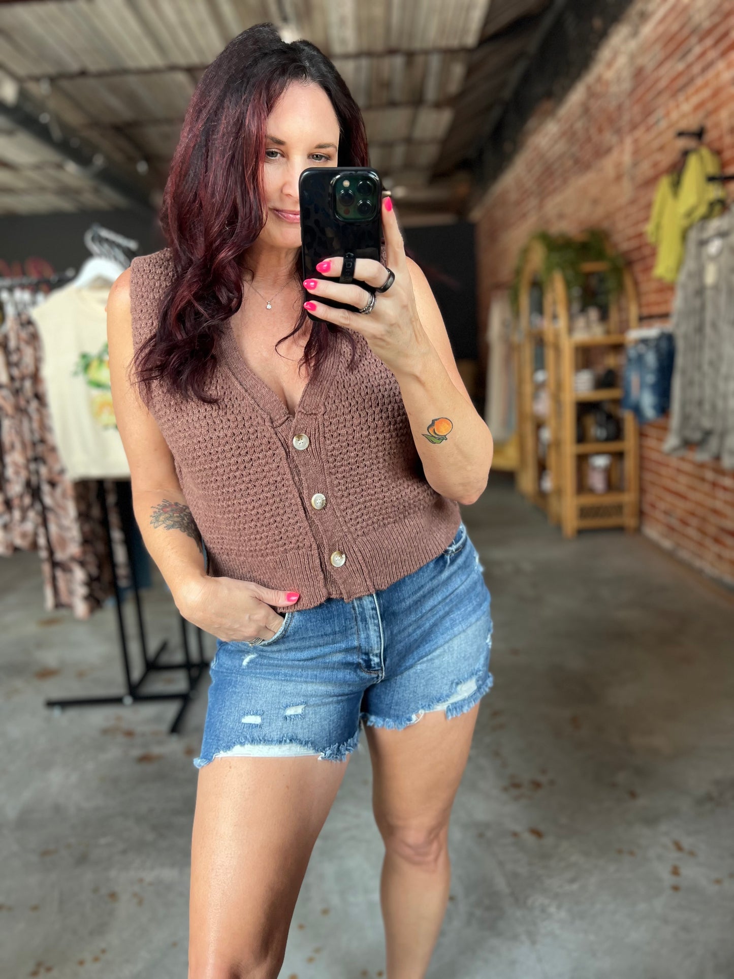 Espresso Sweater Vest