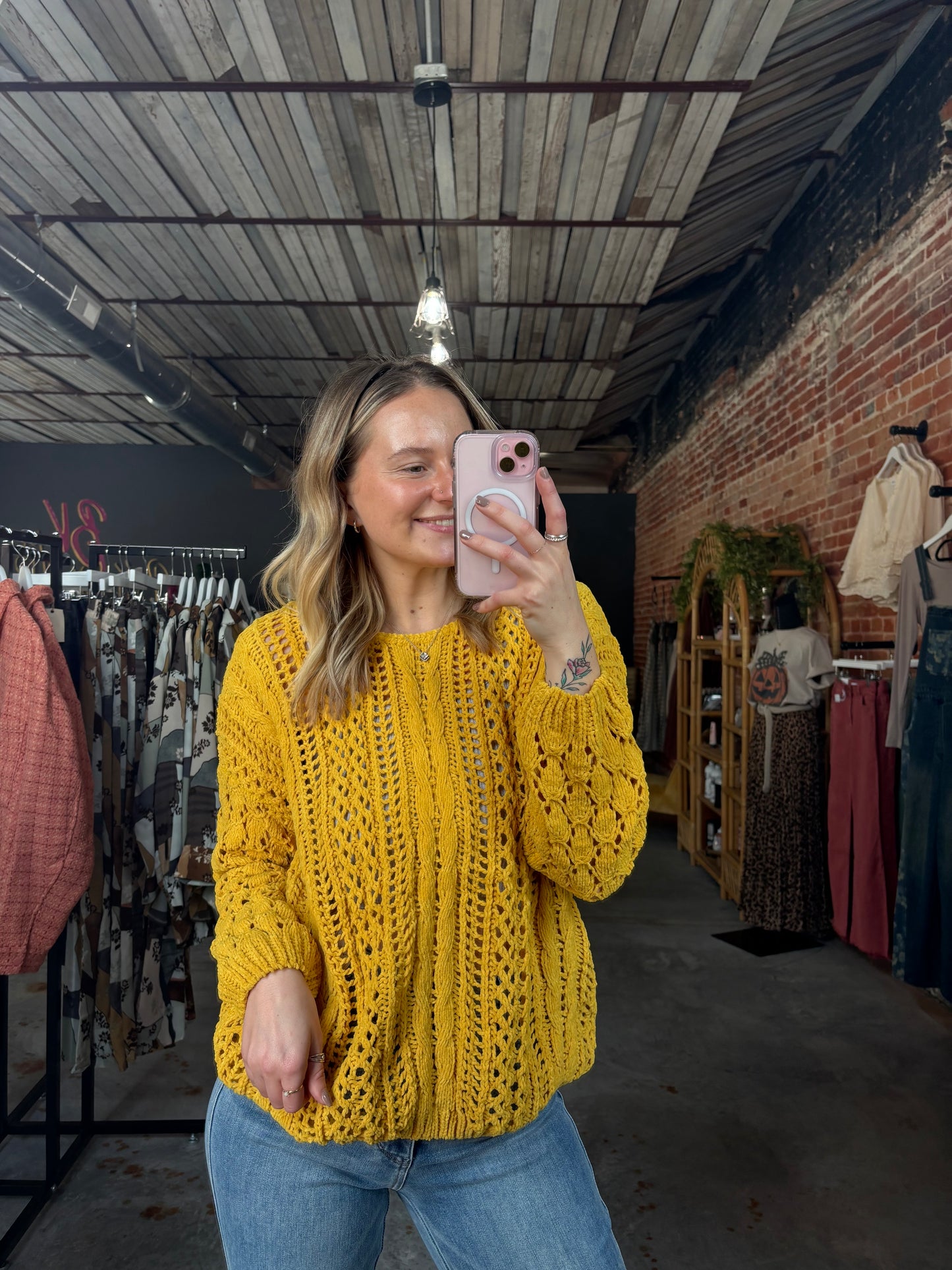 Brady Chenille Sweater