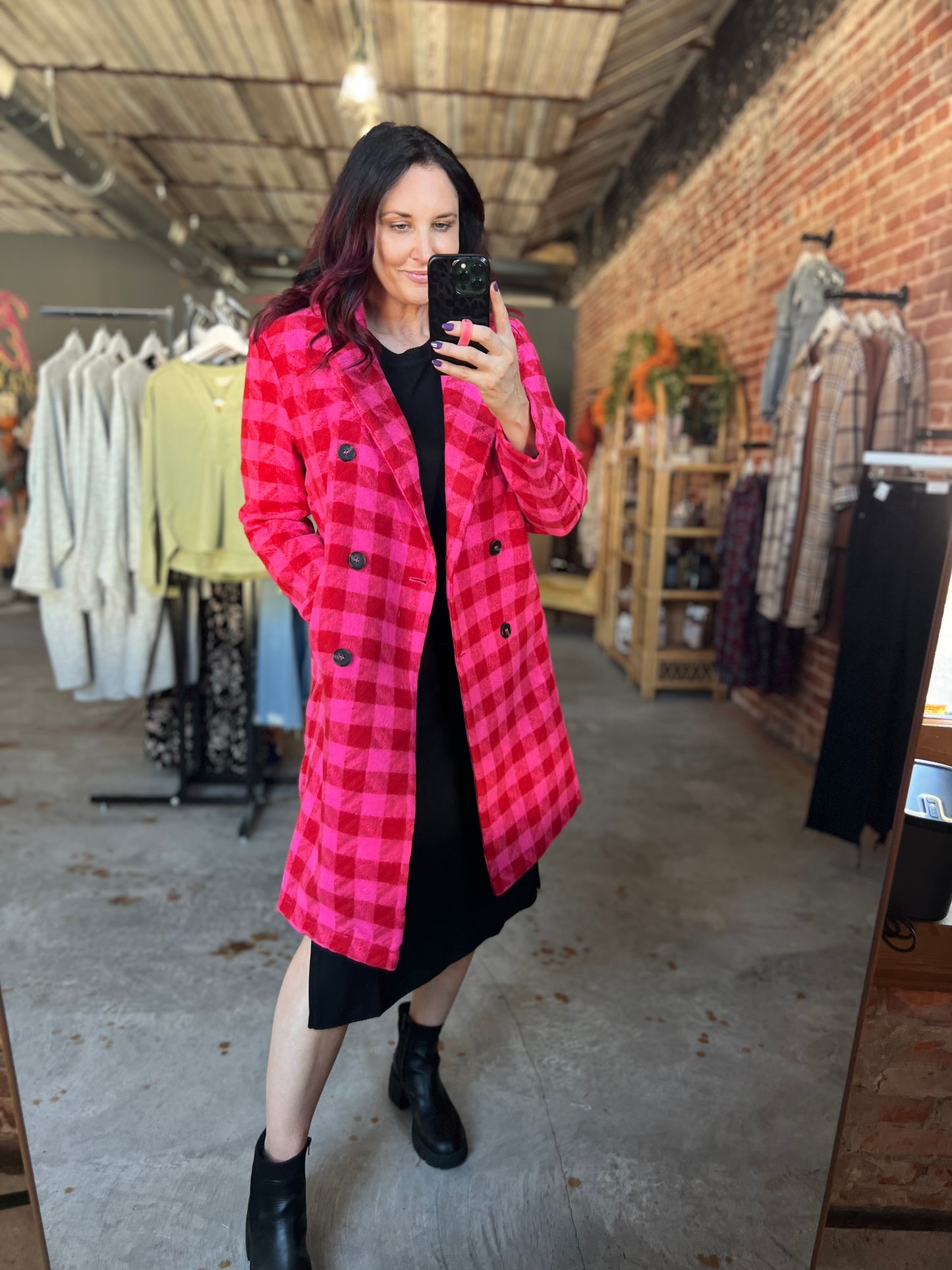 Double Button Coat