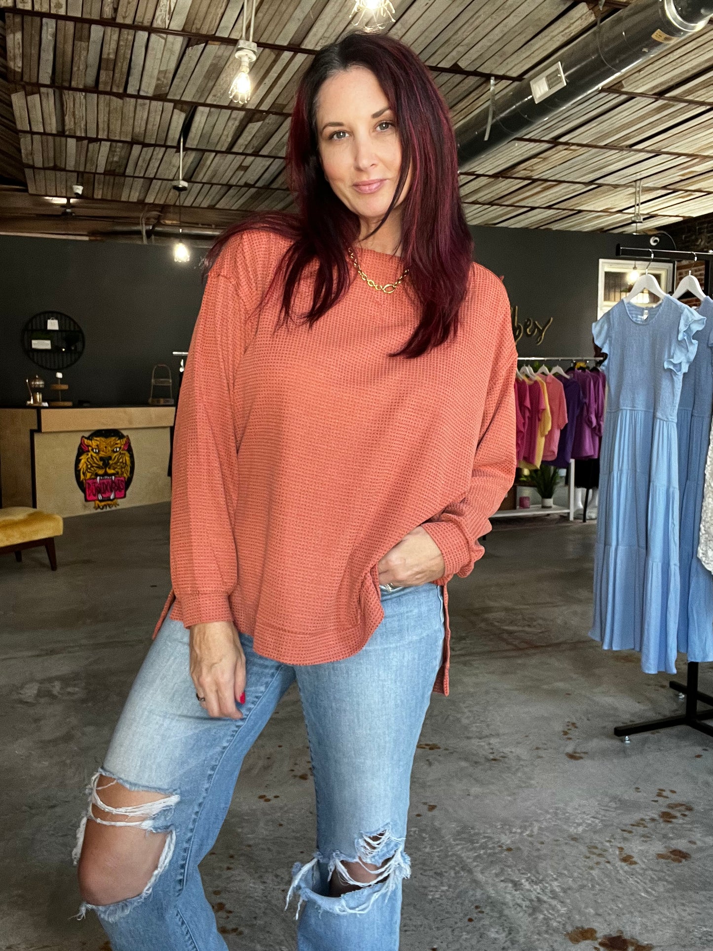 The Penny Top - Rust