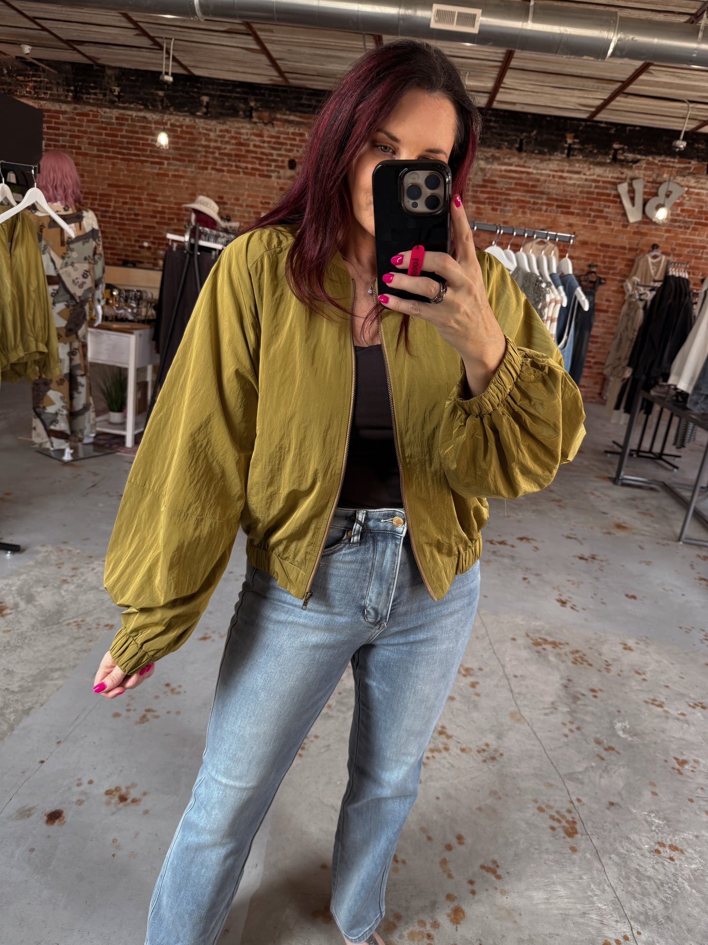 Parachute Bomber Jacket