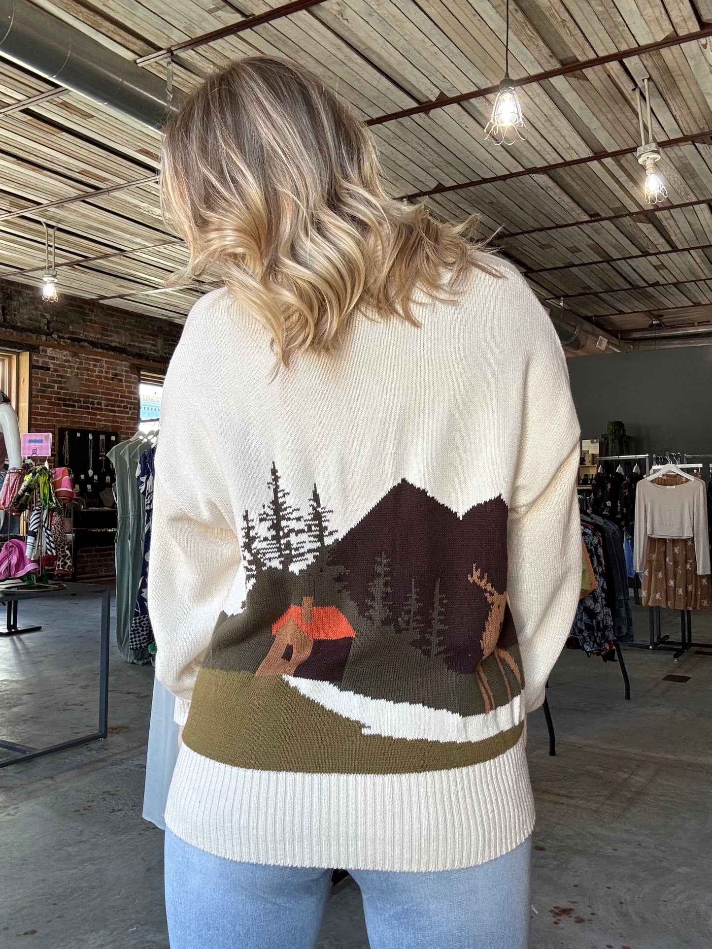 Cabin in the Woods Cardigan
