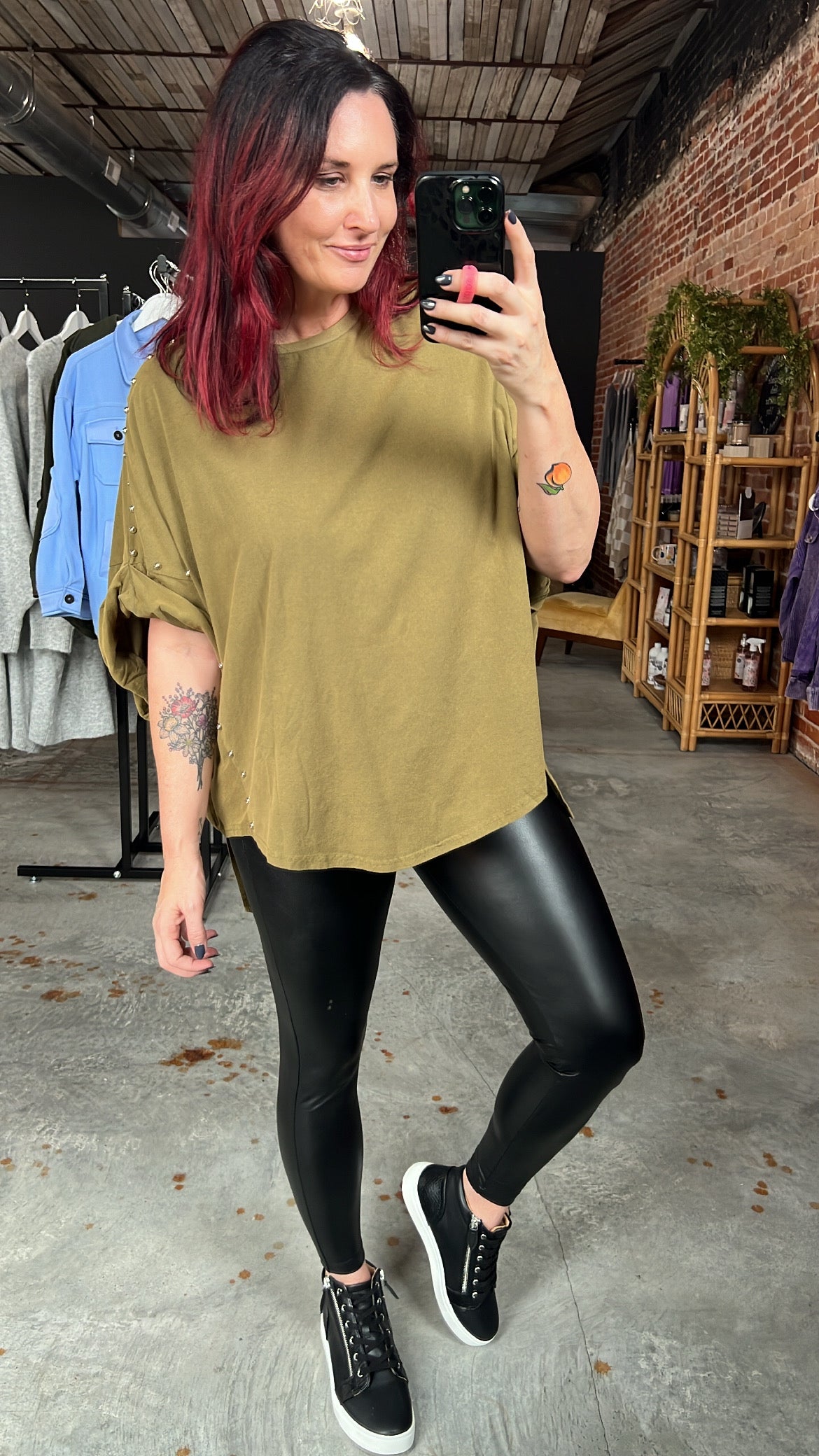 Faux Leather Leggings