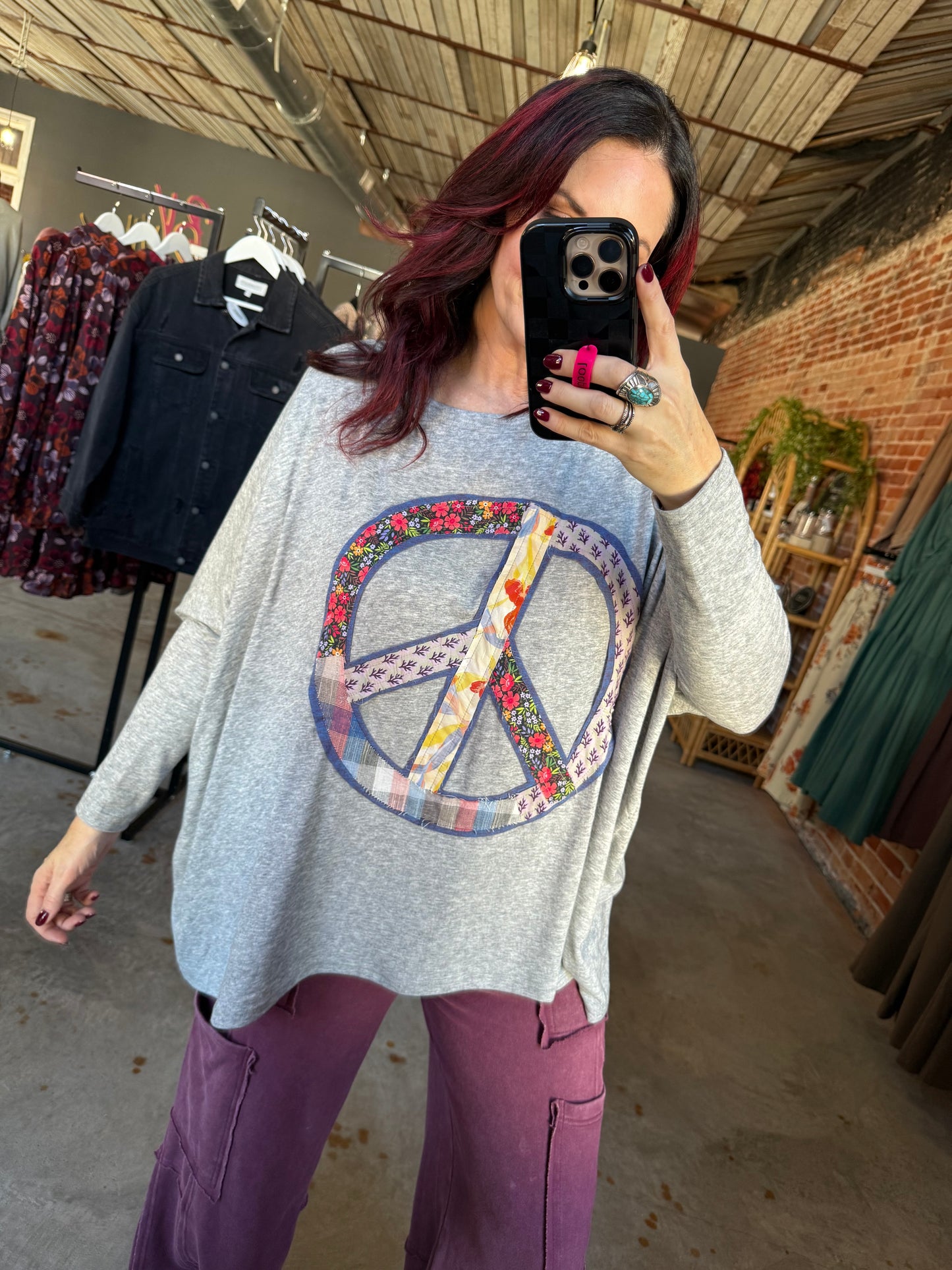 Peace Patch Tunic