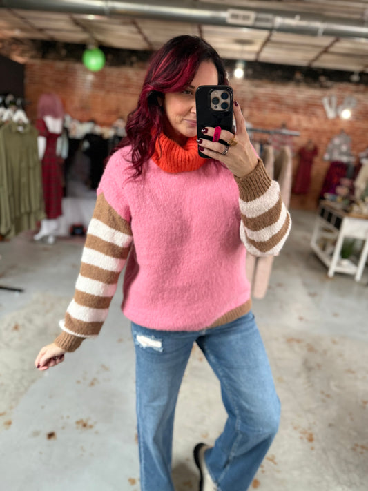 Color Mix Sweater