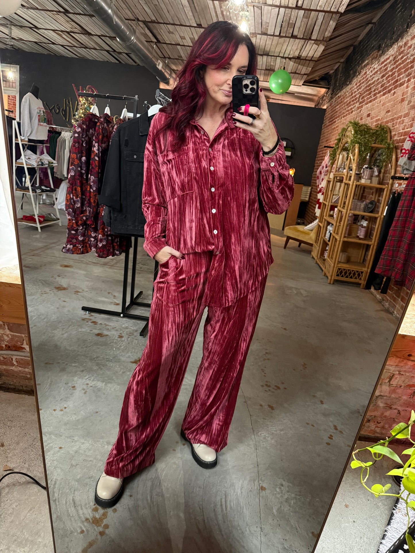 Velvet Crush Pants
