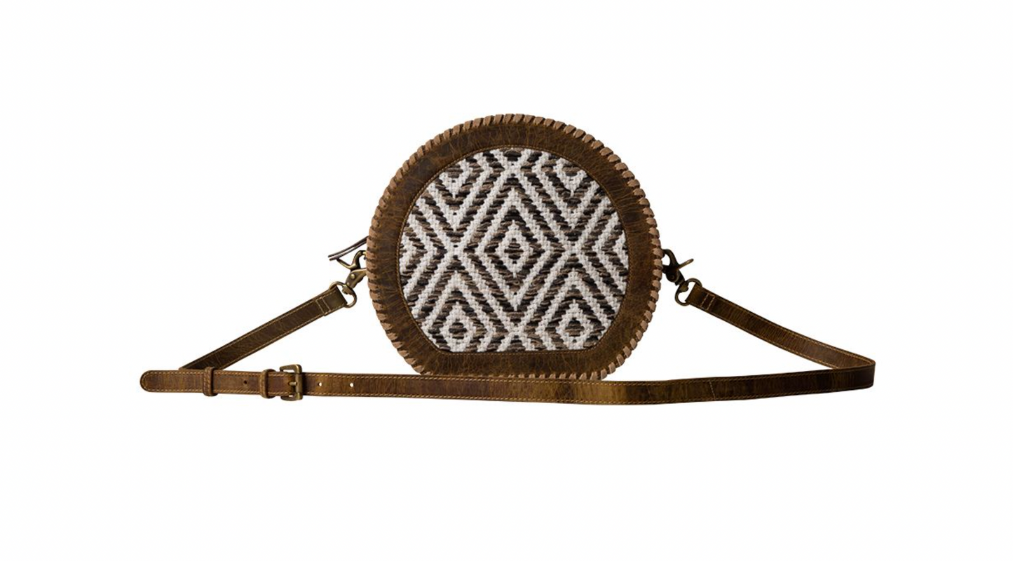 Sand Weaver Round Bag