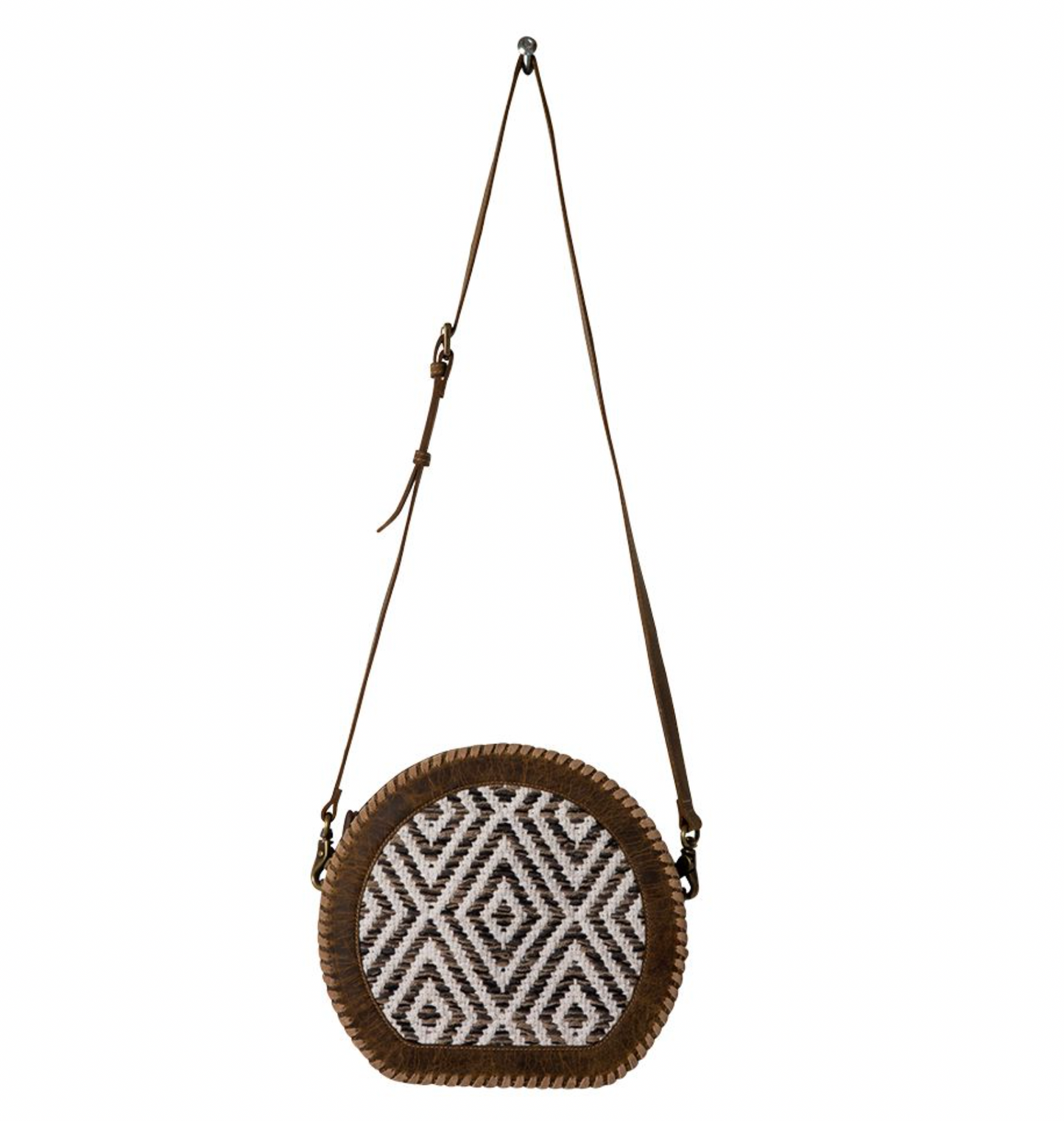 Sand Weaver Round Bag