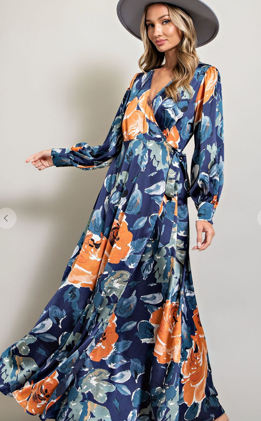 Fall WaterColor Maxi