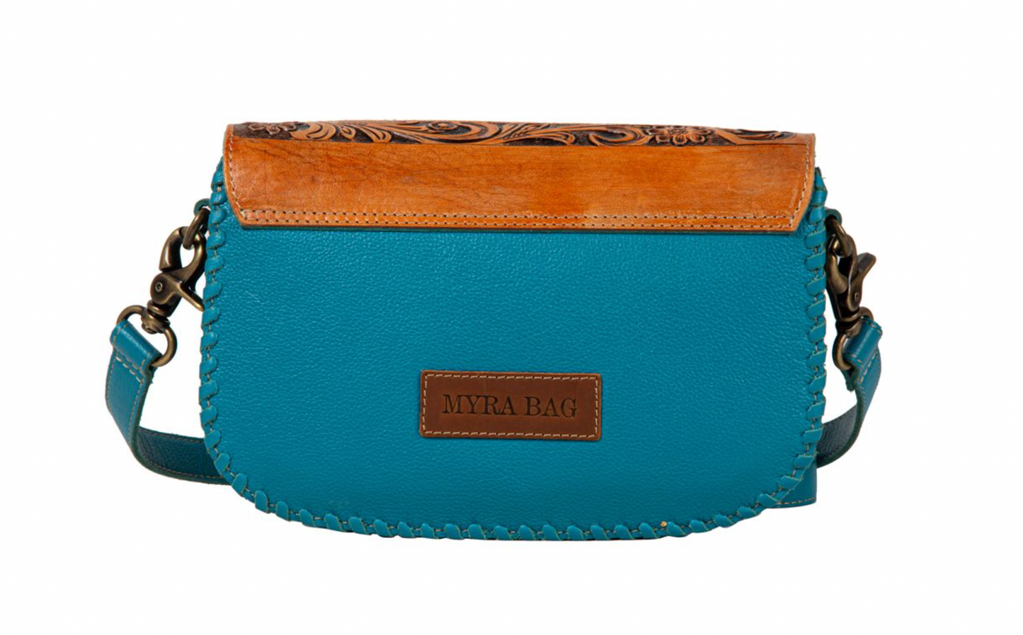 Pine Valley Hand-Tooled Bag