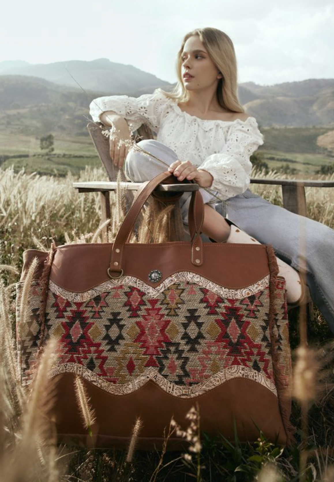Desert Bloom Weekender Bag