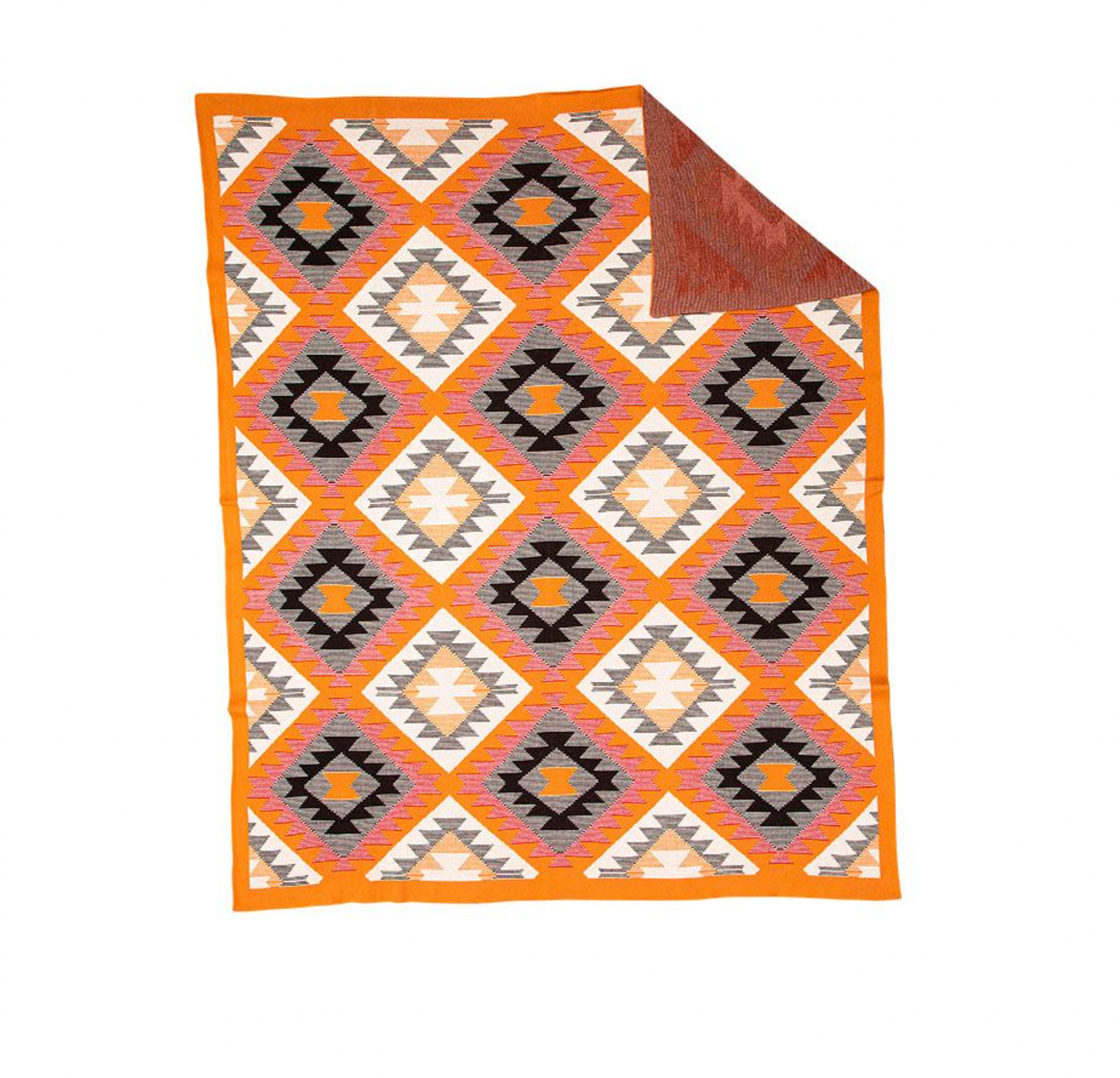 Effortless Spread Aztec Throw