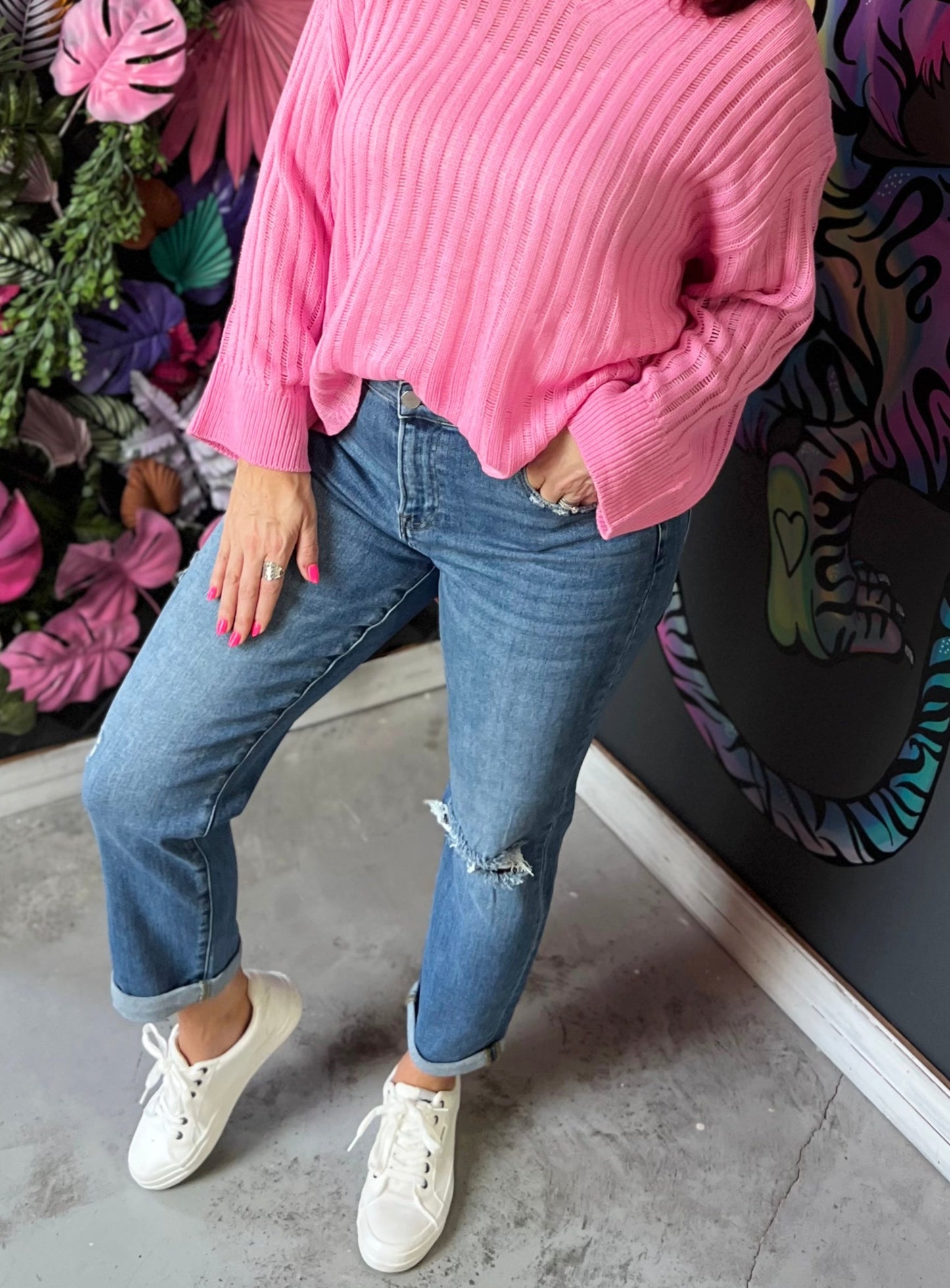 Slim Girlfriend Jeans