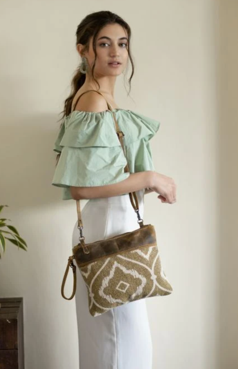 Myra Bag Chocolate Caramel Small Crossbody - Bijoux Vibes