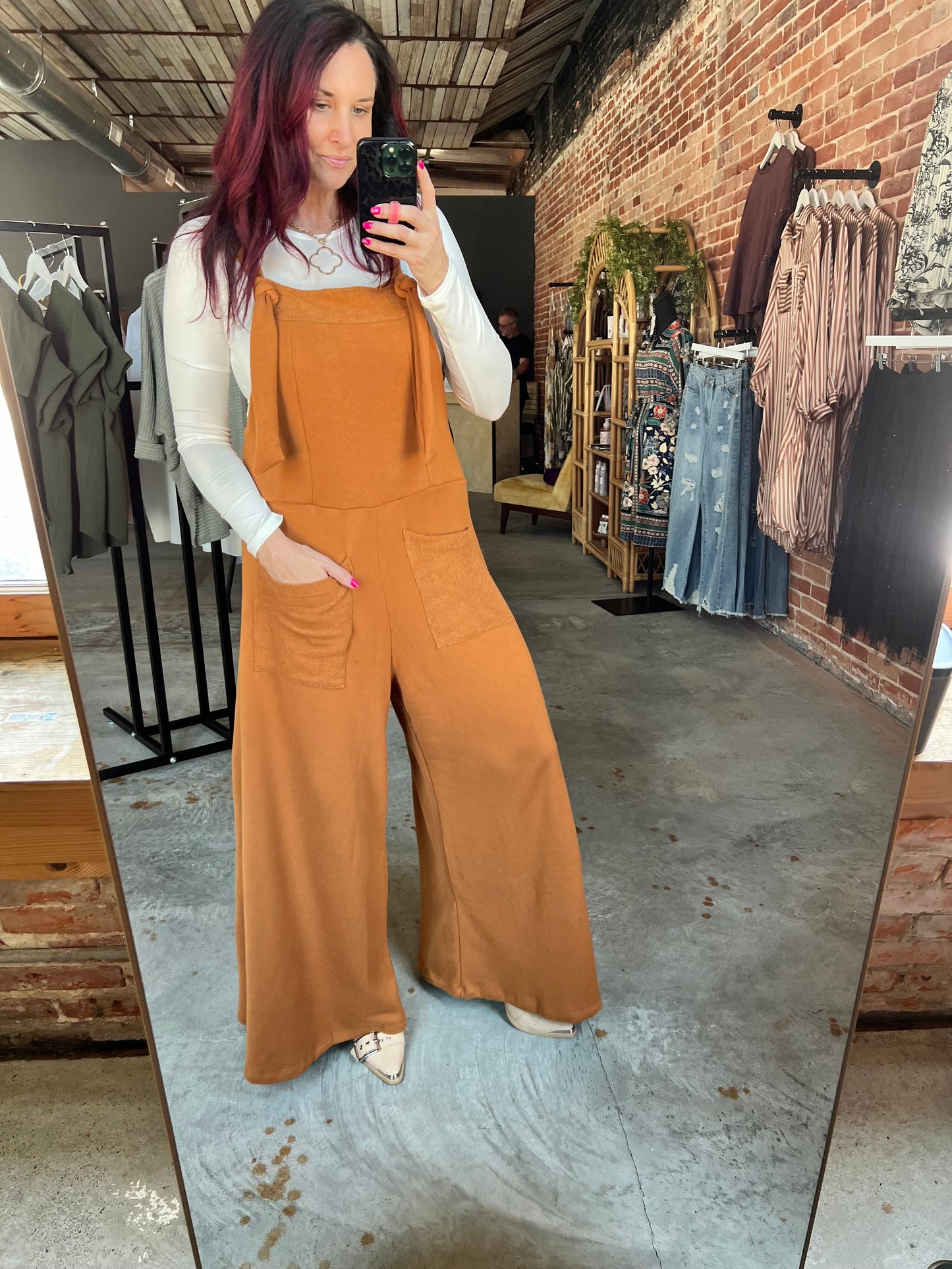 Wide Leg Solid Jumpsuit