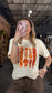 Brushstroke Boho Fall Floral tee