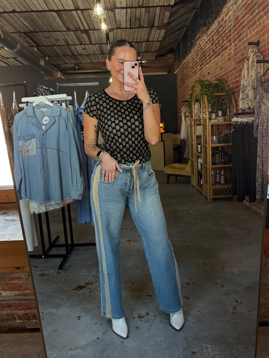 Floral Lace Tee