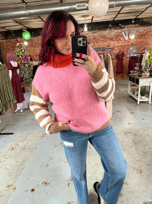 Color Mix Sweater
