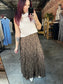 Sleeveless Cowl Neck Crochet Top