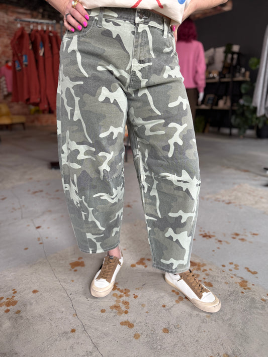 KanCan Camo Denim