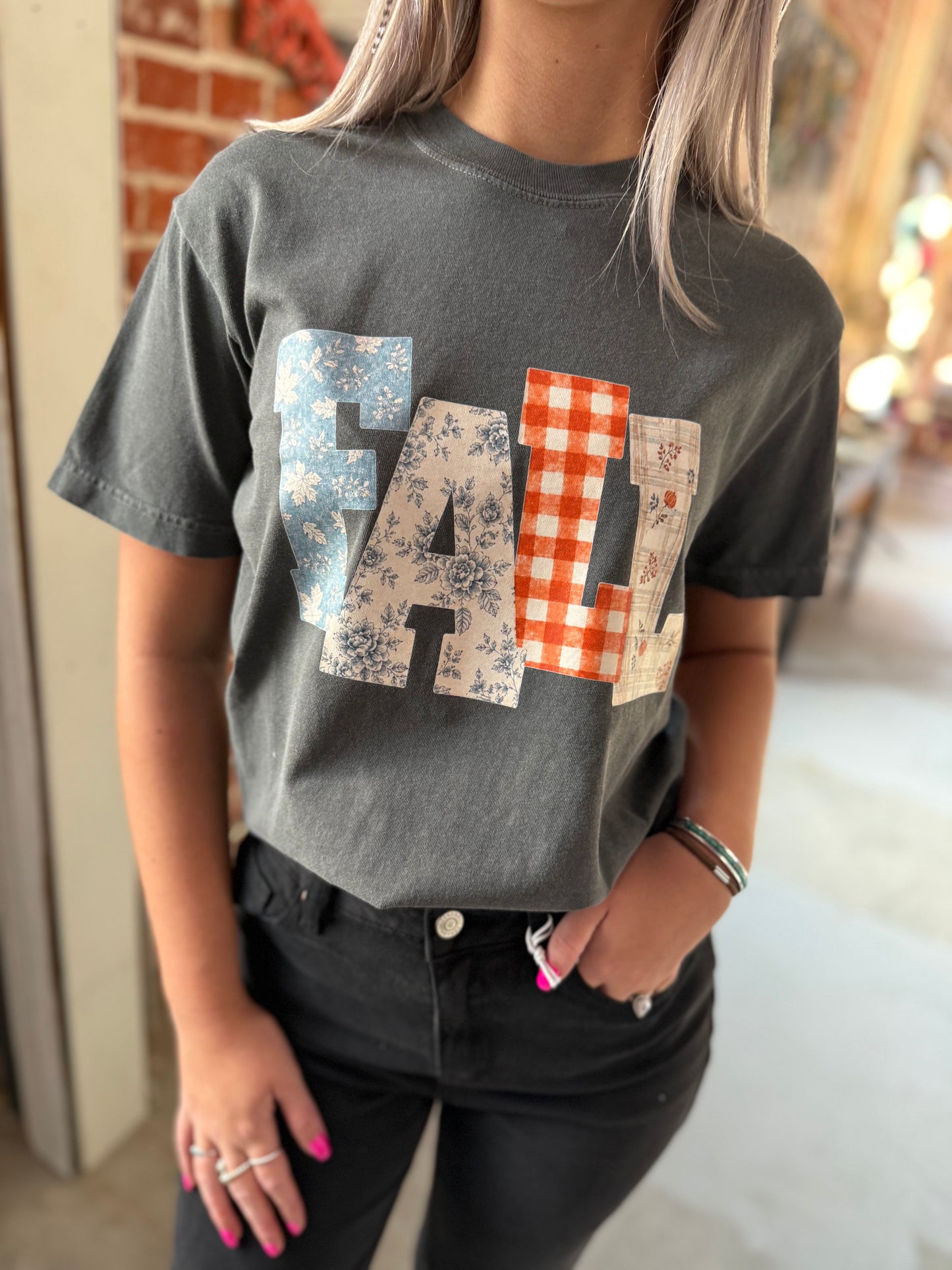 Fall Patterned Tee