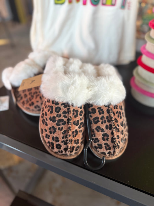 Leopard Slippers