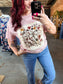 Vintage Floral Patchwork Tee - Rose