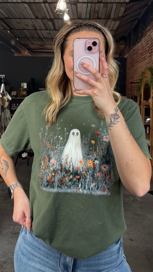 Wildflower Ghost tee