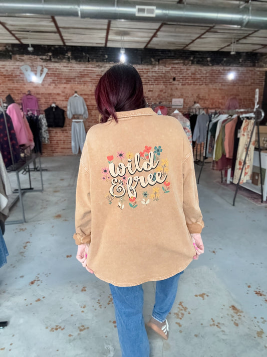 Wild & Free Shacket