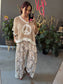 Polly Patchwork Wide Leg Pants