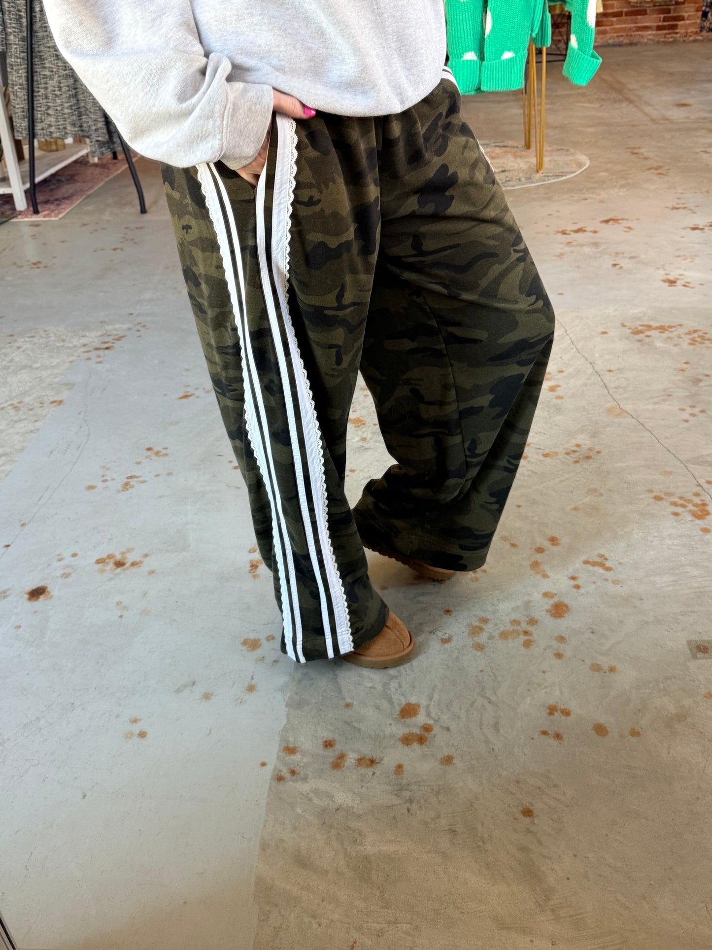 Camo Lace Sweatpants