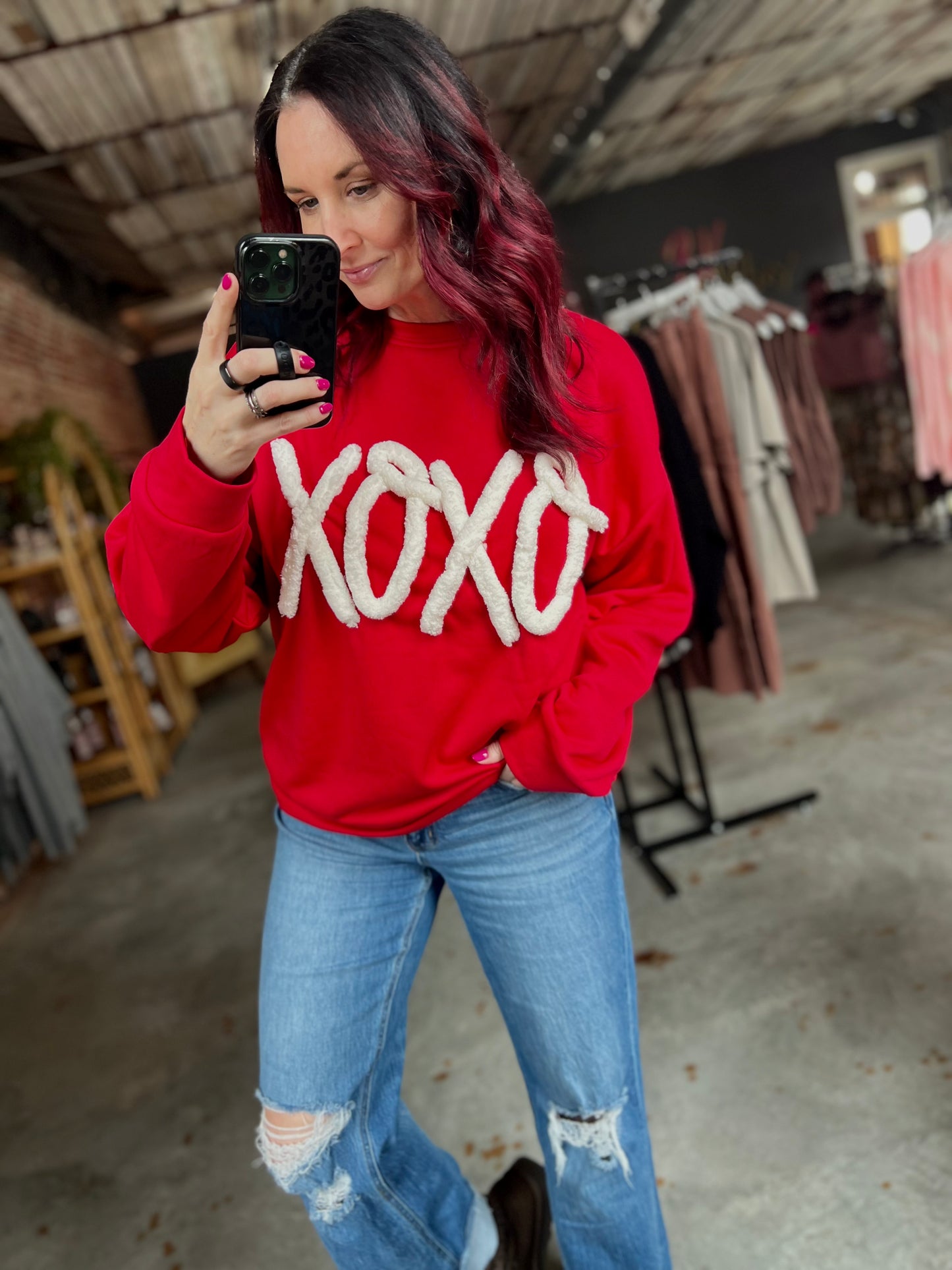 Chunky XOXO Pullover