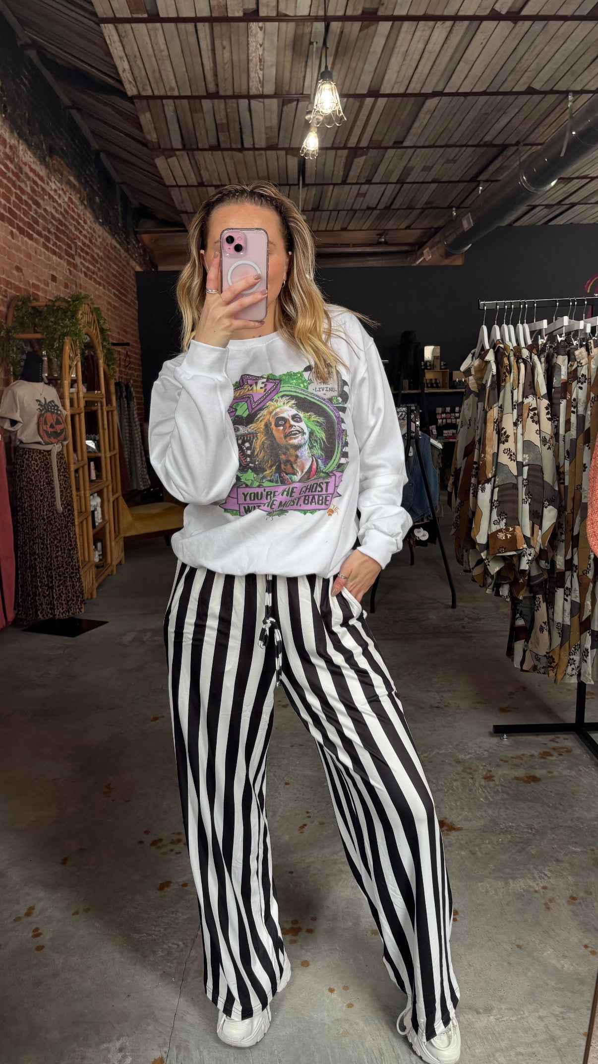 Vertical Vibes Pants - Black