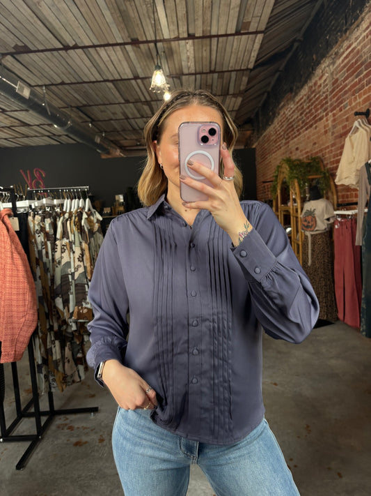 Deep Pleats Blouse