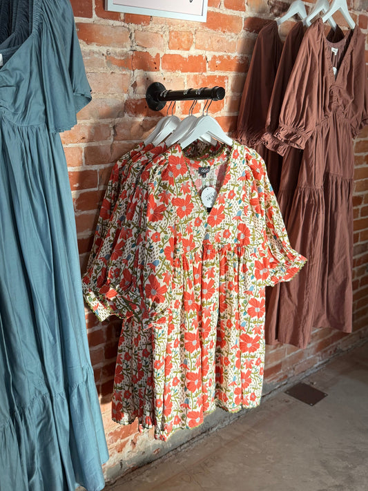 Bell Floral Dress