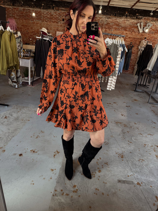 Wilder Mock Neck Dress