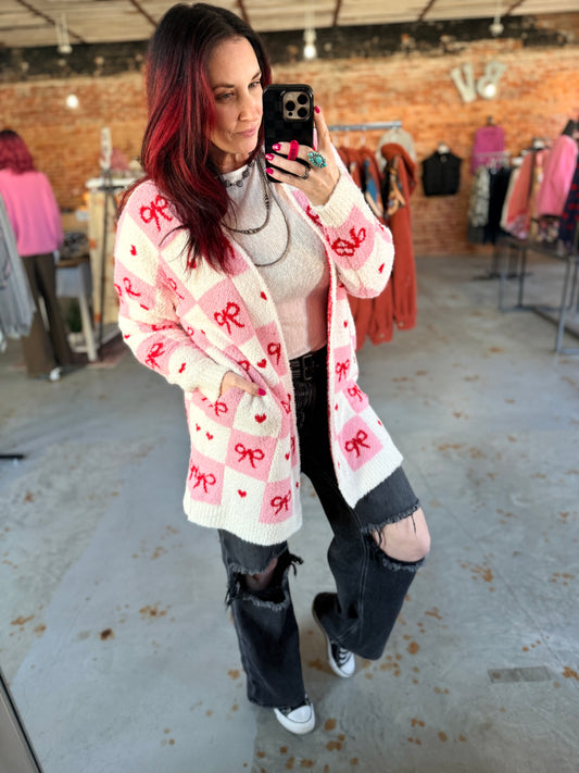 Valentine's Cloud Cardigan