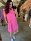 Summertime Collared Dress - Pink