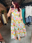 POL Beaded Floral Dress