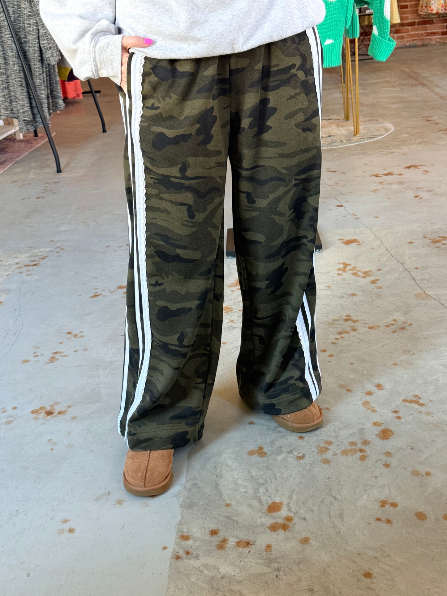 Camo Lace Sweatpants