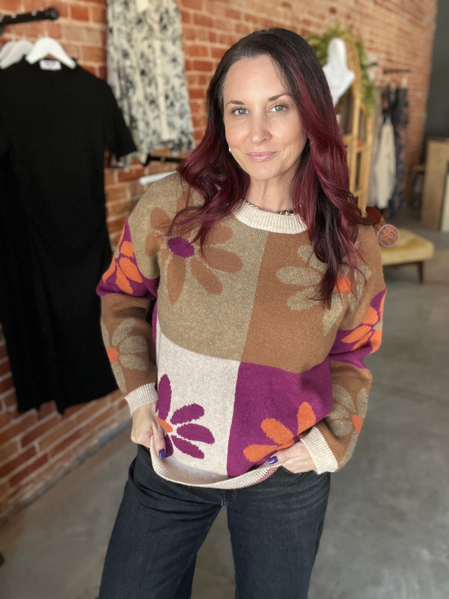 Flower Power Sweater