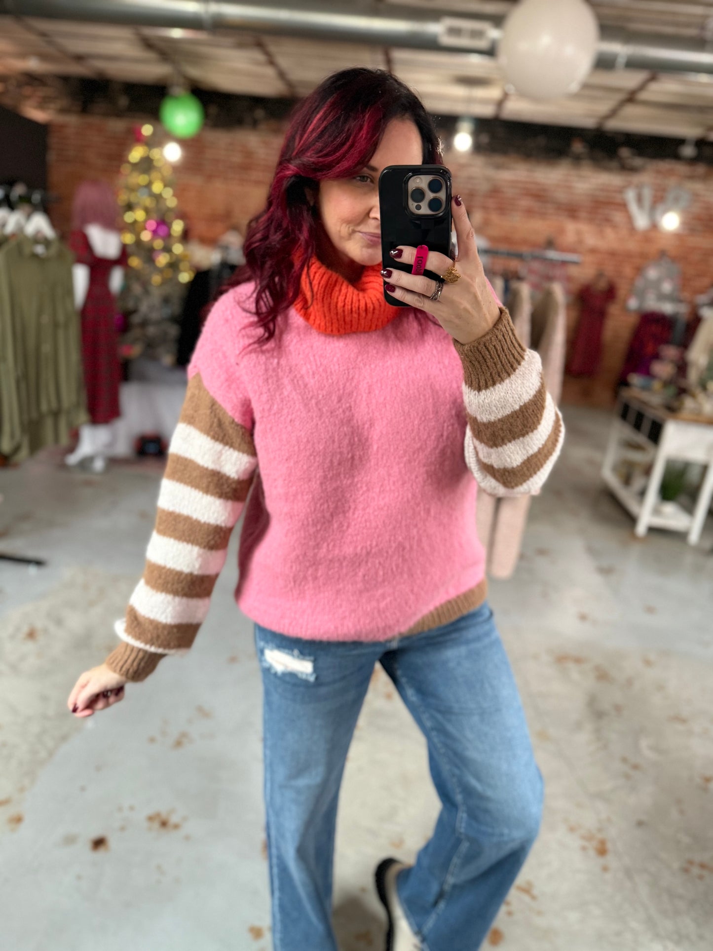 Color Mix Sweater