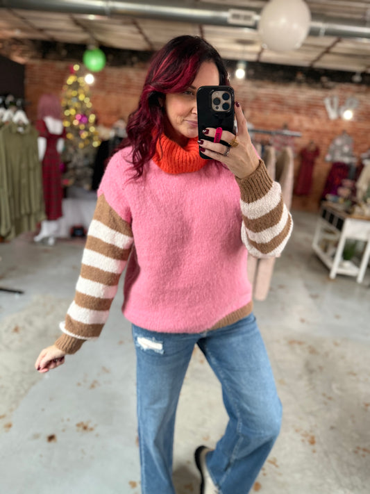 Color Mix Sweater