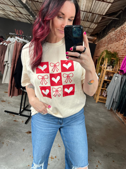 Heart & Bows Tee