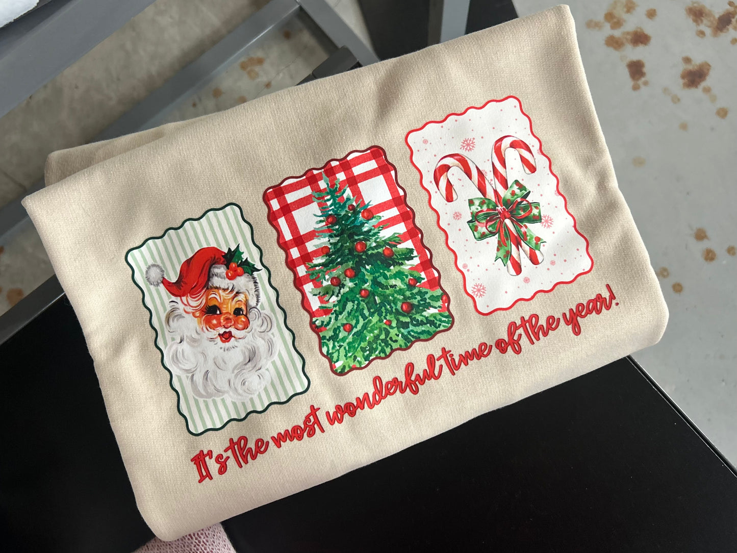 Preppy Christmas Crewneck