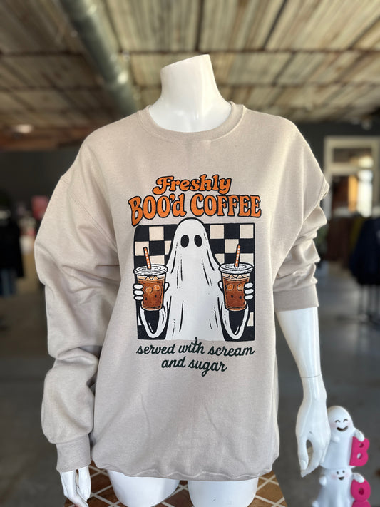 Freshly Boo'd Coffee Crewneck