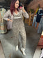 Printed Washed Overalls