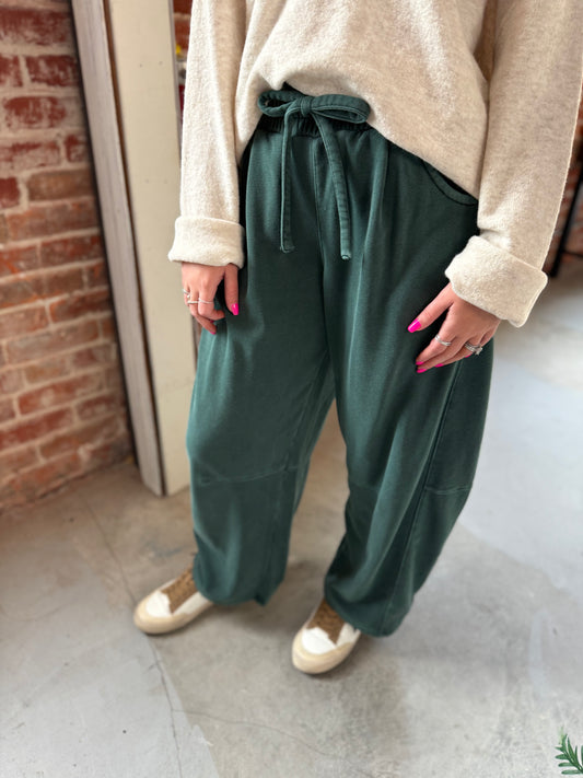 Barrel leg Sweatpants